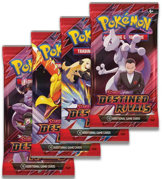 Scarlet & Violet - Destined Rivals Single Sleeved Booster Pack KBEARTCG Scarlet & Violet - Destined Rivals Single Sleeved Booster Pack KBEARTCG