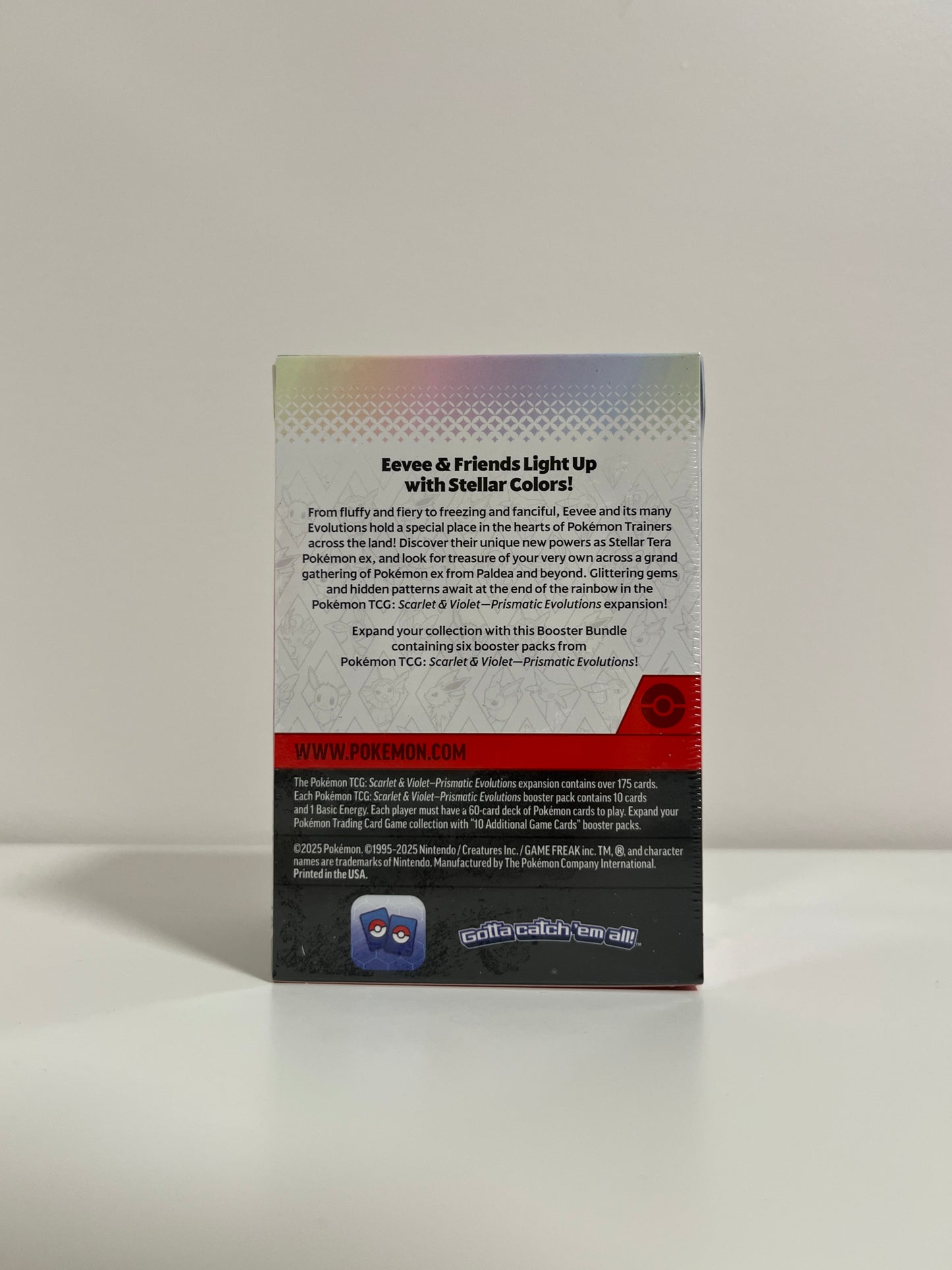 Scarlet & Violet - Prismatic Evolutions Booster Bundle (6 Packs)