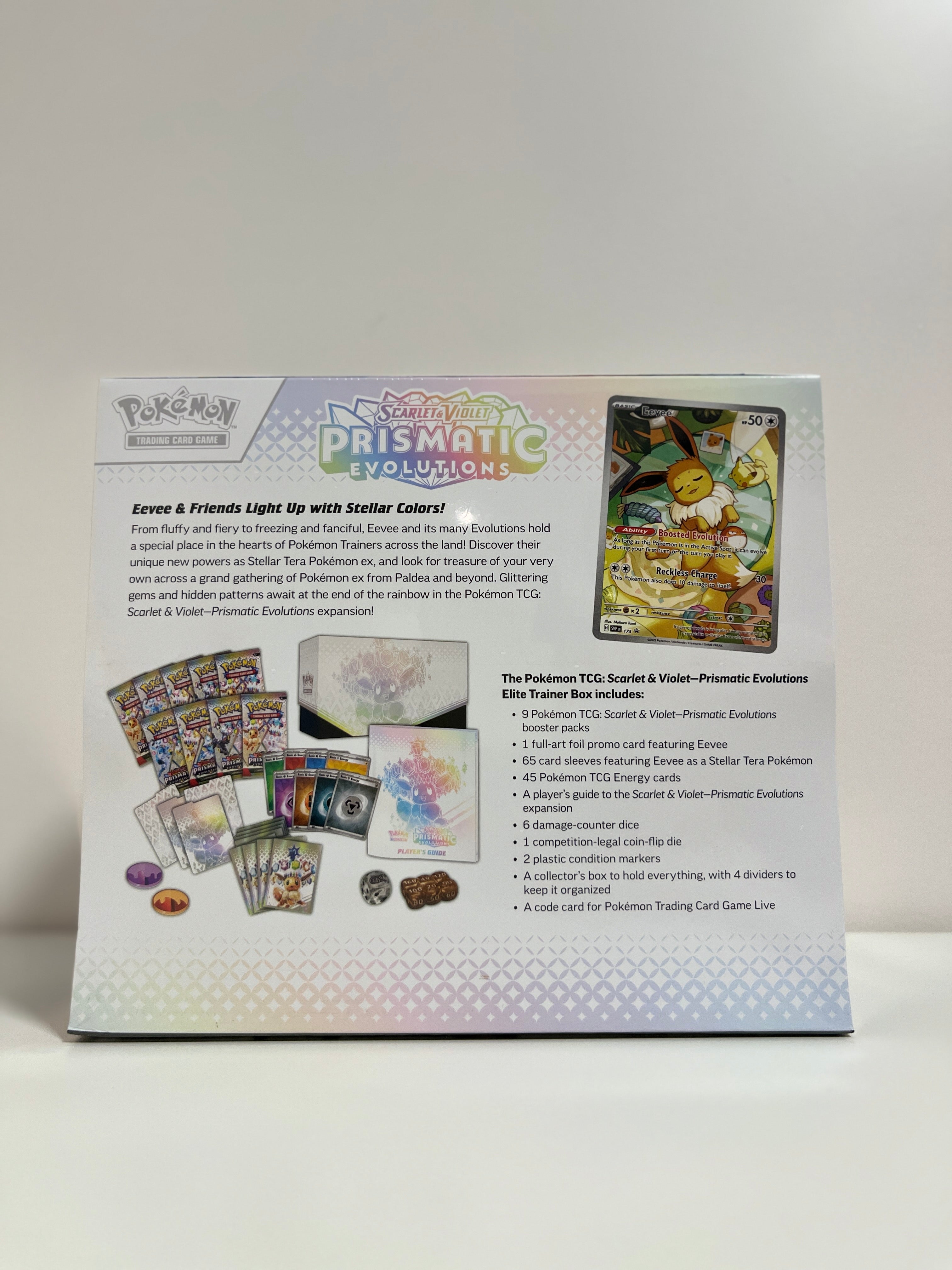 ポケモンセンター限定版 Prismatic Evolutions ETB Pokémon Prismatic